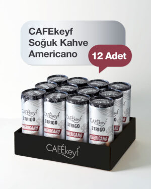 CAFEkeyf Soğuk Kahve Americano (Şeker İlavesiz)